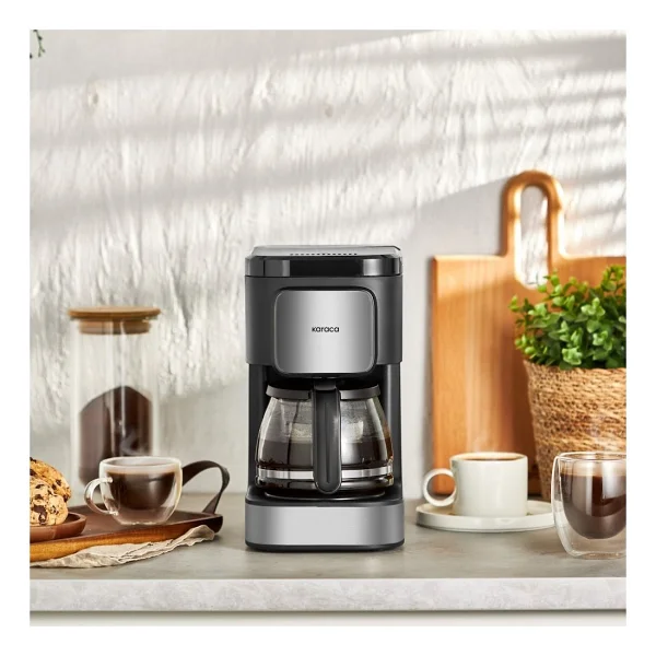 Karaca Just Coffee Aroma 2in1 Inox Çay Ve Filtre Kahve Makinesi - Görsel 4