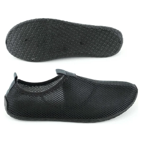 Gezer Yazlık Unisex Pvc Taban Plaj Deniz Havuz Ayakkabı - 00 - Siyah - 45 - Görsel 6