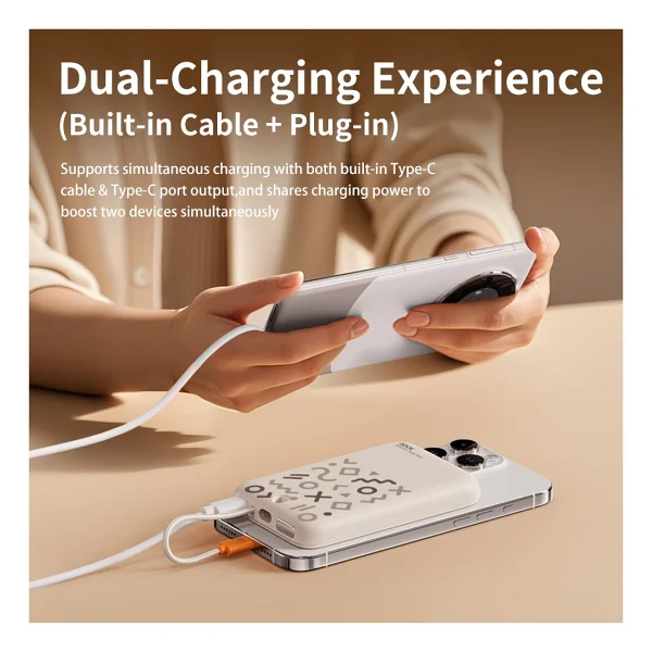 Rock P28 10000 mAh Magsafe Powerbank - Görsel 6