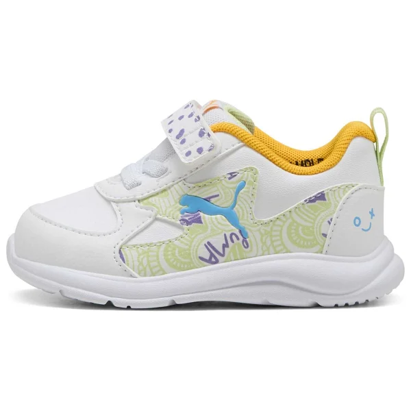 Puma Fun Racer Scribble 400877 Bebek Spor Ayakkabı - Görsel 8
