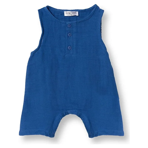 Hellobaby Kısa Tulum - Kahverengi - 1 - 1,5 Yaş - Görsel 5