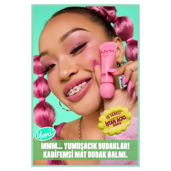 Nyx Professional Makeup Soft Matte Smushy Dudak Balmı - Görsel 3