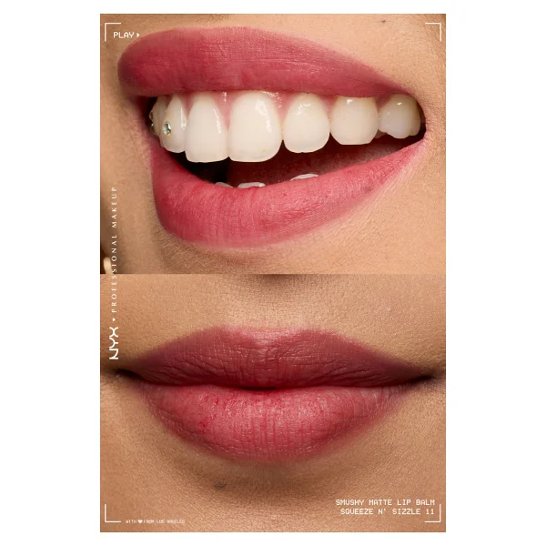 Nyx Professional Makeup Soft Matte Smushy Dudak Balmı - Görsel 4