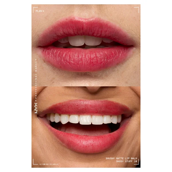 Nyx Professional Makeup Soft Matte Smushy 10 Sassy Stuff Dudak Balmı - Görsel 4