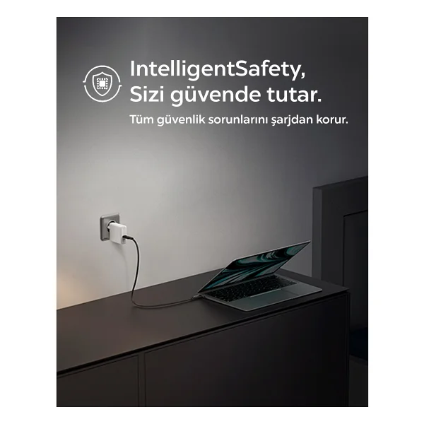 Spigen Ach06033 140 W Type-C Hızlı Şarj Adaptörü - Görsel 7