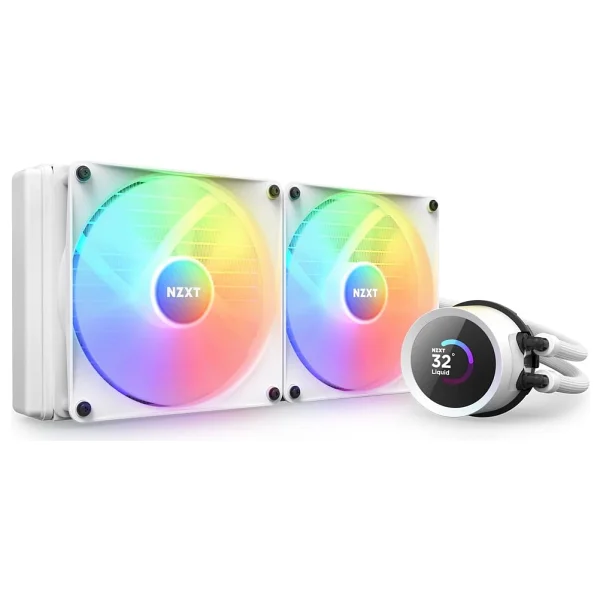 Nzxt Kraken 280 RGB Rl-Kr280-W1 Beyaz 280 Mm İşlemci Sıvı Soğutucu - Görsel 6