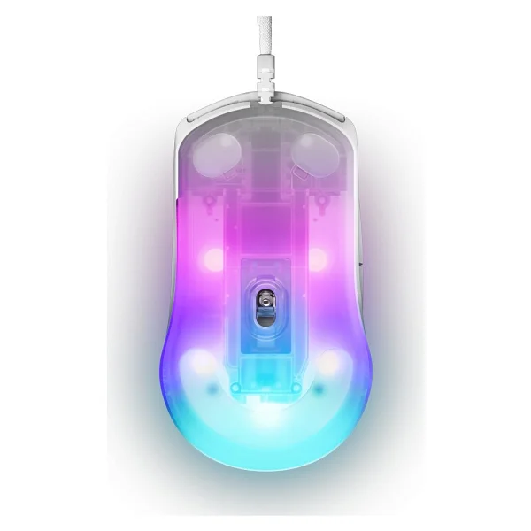 Steelseries Rival 3 Gen 2 Beyaz RGB Optik Kablolu Oyuncu Mouse - Görsel 6