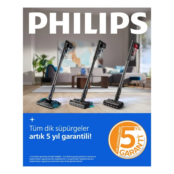 Philips Powercyclone Xc6553/01 Islak Kuru Şarjlı Dikey Süpürge - Görsel 10