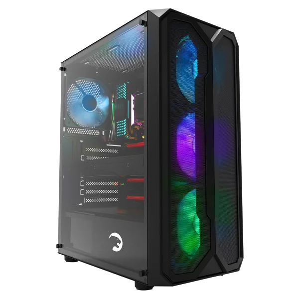 Gamepower Aura 4x120mm Siyah Fan A-RGB Şerit LED 650w 80+ Bronze Power Supply Gaming Kasa - Görsel 10