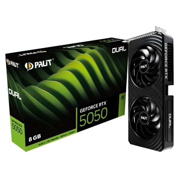 Palit RTX 5050 Dual Ne65050019p1-Gb2070d 128 Bit Gddr6 8 GB Ekran Kartı - Görsel 8