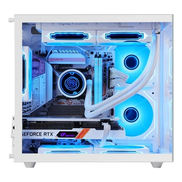 Segotep Brave W1 Beyaz 650w Midi Tower Gaming (Oyuncu) Kasa - Görsel 4