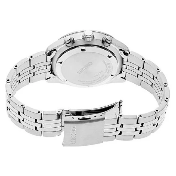 Seiko Ssb427 Gümüş-Mavi Erkek Kol Saati - Görsel 3