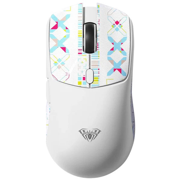 Aula Sc580x Lightweight Beyaz Şarjlı Makrolu Ergonomik Optik Kablolu/Kablosuz Oyuncu Mouse - Görsel 2