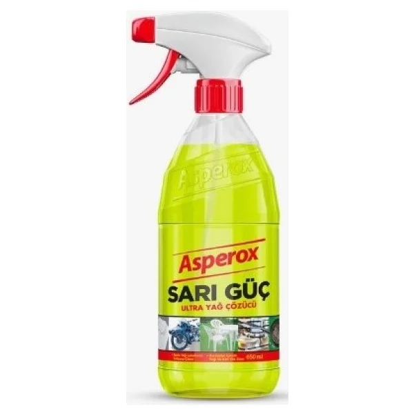 Asperox Sarı Güç Ultra Yağ Çözücü 650 Ml - Görsel 2