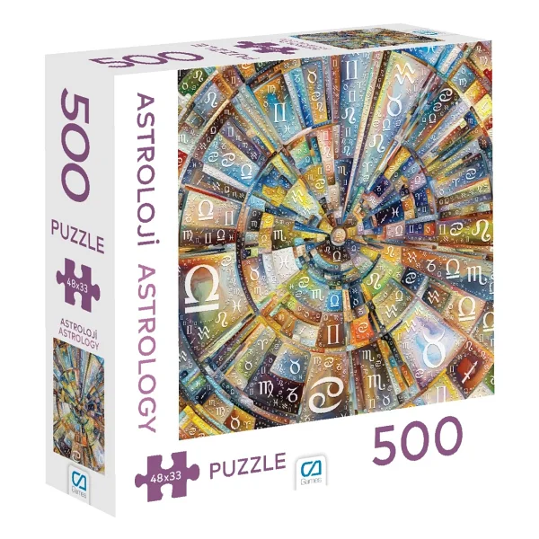 Ca Games Astroloji 500 Parça Puzzle 7513 - Görsel 4