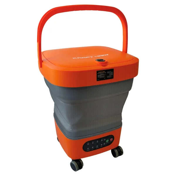 Kraft Hart 21v 4ah Kömürsüz Çift Akülü Katlanabilir Basınçlı Yıkama Makinesi 50 Bar Basınç Oto Araba Bahçe - Görsel 4