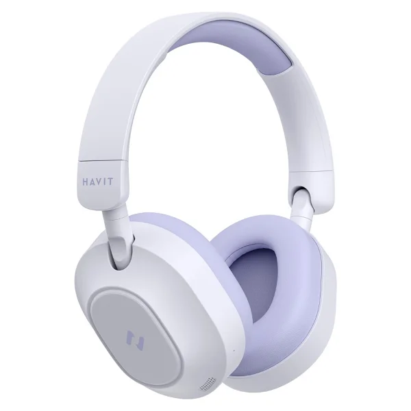 Havit H668bt ANC Mor Kulak Üstü Bluetooth Kulaklık - Görsel 3