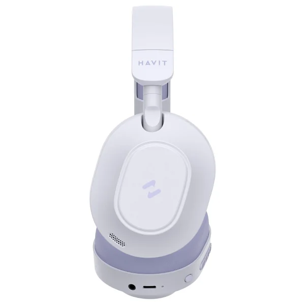 Havit H668bt ANC Mor Kulak Üstü Bluetooth Kulaklık - Görsel 4