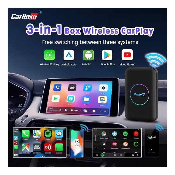 Carlinkit Tbox Lite S Kablosuz Carplay Smartbox - Görsel 4