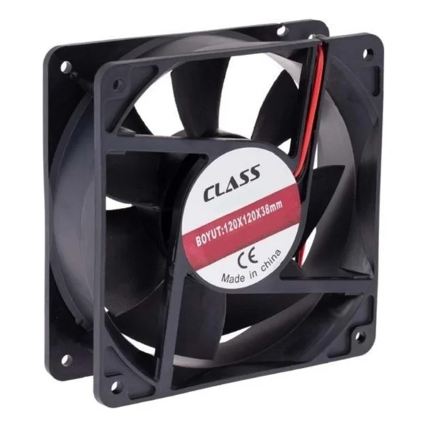Class Cf-277 120x120x38 48 Volt 2 Pin 50/60 Hz 0.18a Fan - Görsel 2
