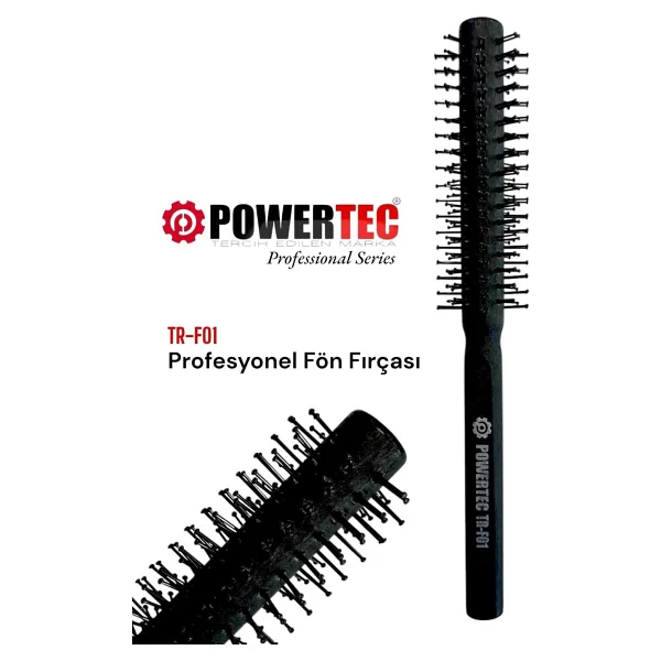Powertec Tr-901 2000 W Profesyonel Fön Makinesi + Berber Fön Fırçası - Görsel 5