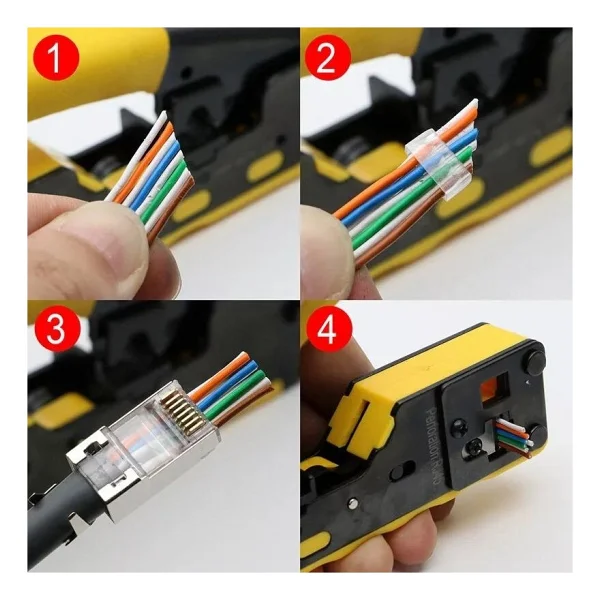 Rose Rc-812 Rj45 Sıkma Pensesi - Görsel 5