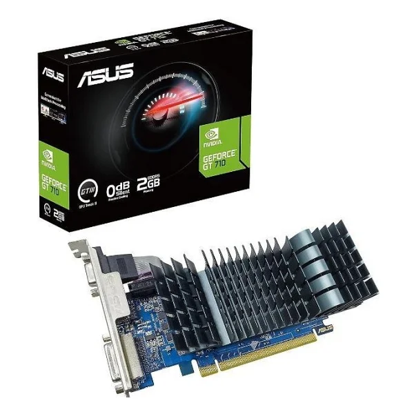 Asus Gt 710 Evo Gt710-Sl-2gd5-Brk-Evo 64 Bit Gddr5 2 GB Ekran Kartı - Görsel 2