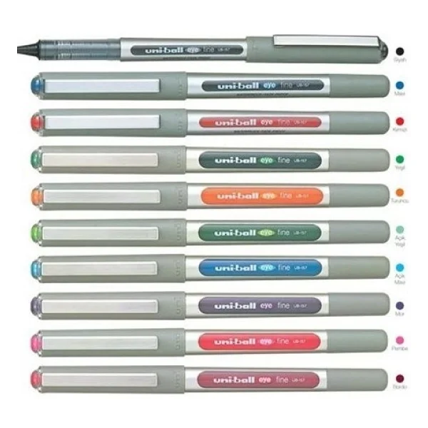 Uni-Ball Ub-157 0.7 Mm Turuncu Roller Kalem - Görsel 2