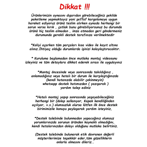 First Mobilya Number One - Demonte - Çok Amaçlı - Ayaklı - Aynalı Hediyelik Çok Amaçlı Takı Dolabı - Beyaz - Görsel 4