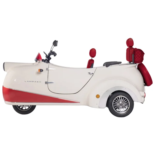 Lampago E-Trike 1000 W 24 Ah 3 Tekerlekli Elektrikli Motosiklet - Görsel 3