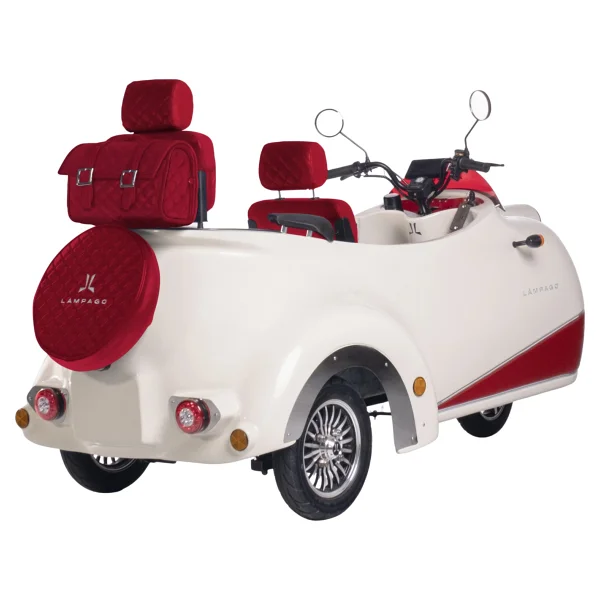 Lampago E-Trike 1000 W 24 Ah 3 Tekerlekli Elektrikli Motosiklet - Görsel 5