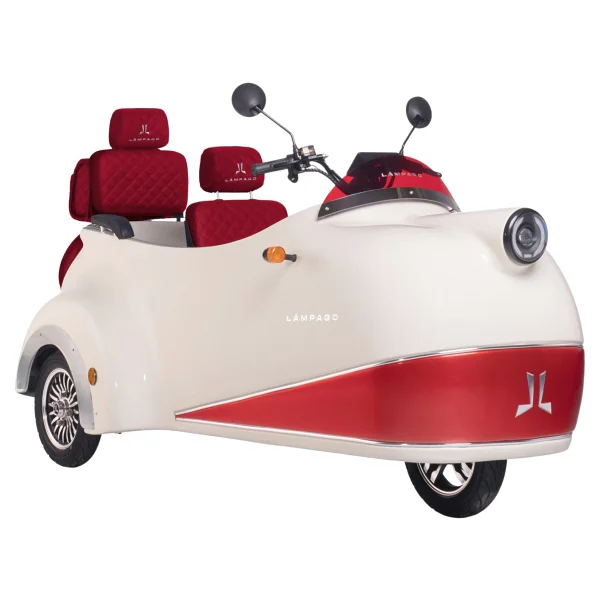 Lampago E-Trike 1000 W 24 Ah 3 Tekerlekli Elektrikli Motosiklet - Görsel 6