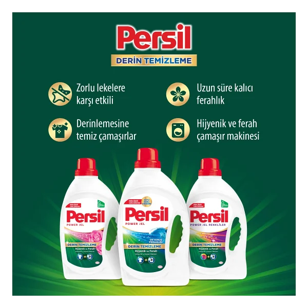 Persil Power Sıvı Deterjan 38 Yıkama 2.47 Lt - Görsel 8