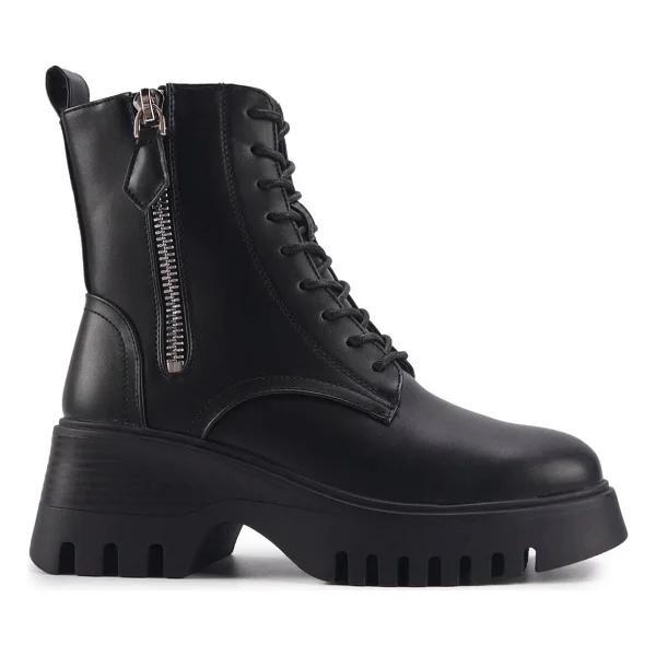 Lumberjack Int1223k033-Krk Bayan Deri Kürklü Bot 101482594/Sıyah 37 - Siyah - Görsel 6