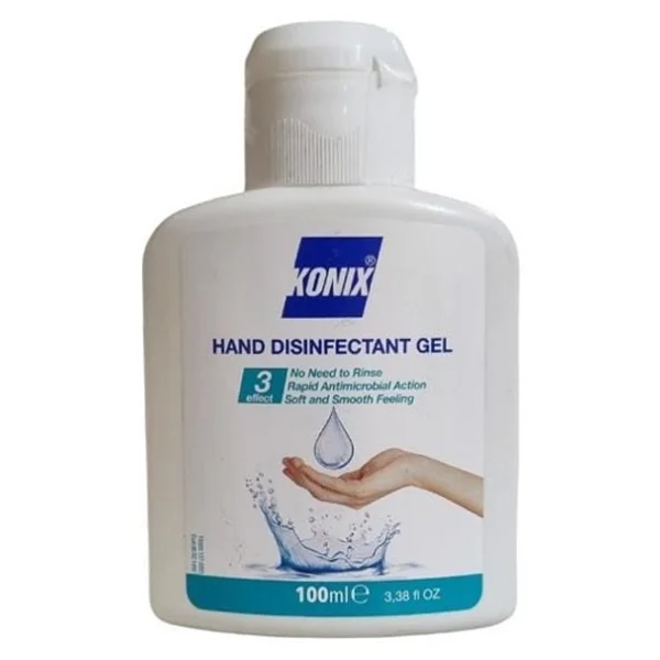 Konix Antibakteriyel 100 Ml 5'li Jel El Dezenfektanı - Görsel 3