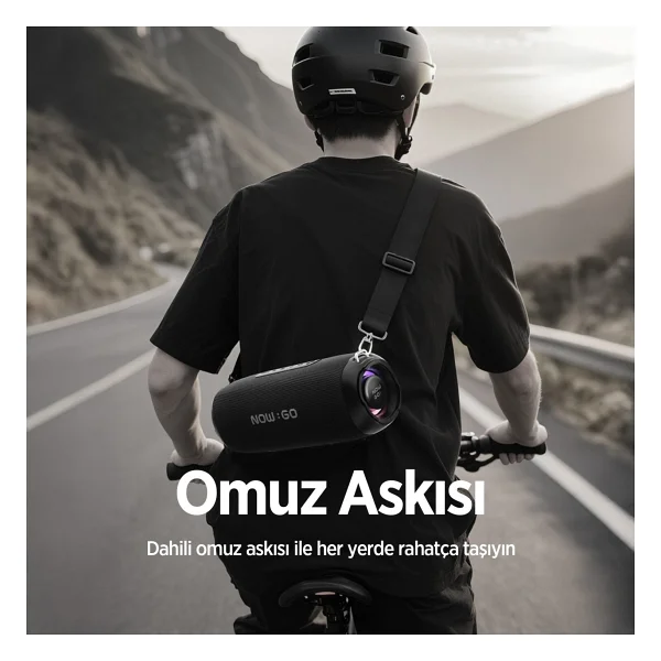 Nowgo F8 Yeşil Bluetooth Hoparlör - Görsel 5