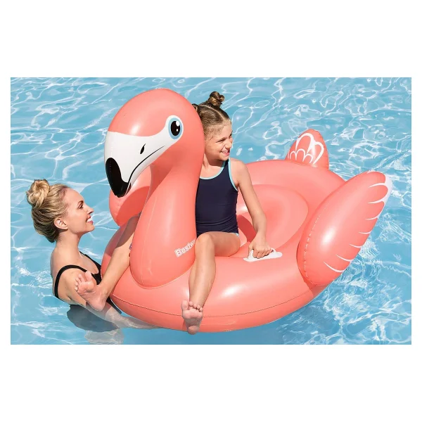 Bestway 41525 138x107 Cm Flamingo Binici - Görsel 3