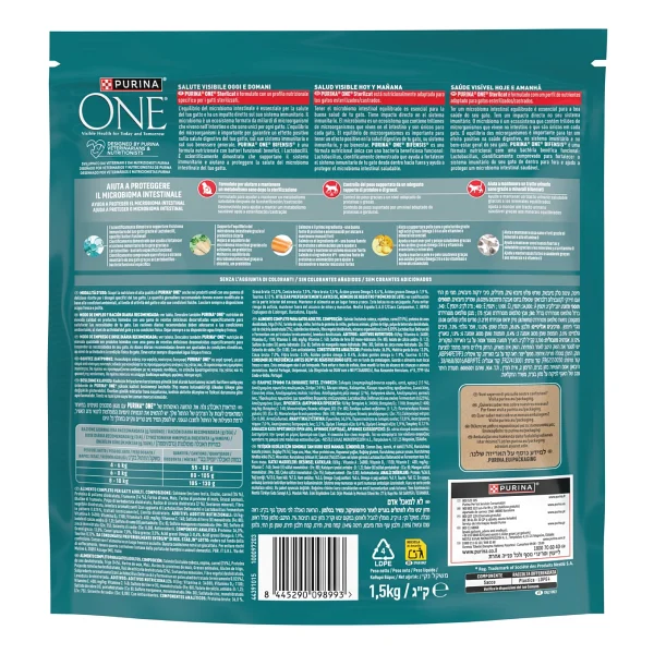 Purina One Steril 1.5 Kg Somonlu Kısırlaştırılmış Yetişkin Kedi Maması - Görsel 5