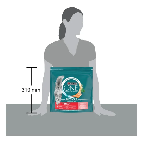 Purina One Steril 1.5 Kg Somonlu Kısırlaştırılmış Yetişkin Kedi Maması - Görsel 7