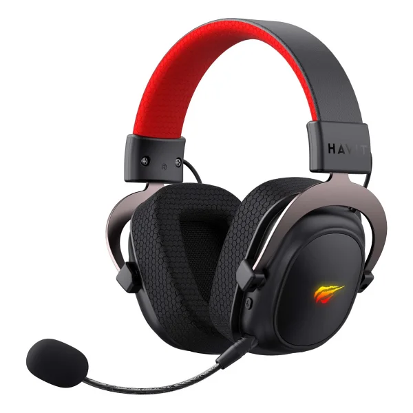 Havit Gamenote H2002 RGB 7.1 Kablolu/Kablosuz Kulak Üstü Oyuncu Kulaklığı - Görsel 6