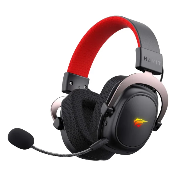 Havit Gamenote H2002 RGB 7.1 Kablolu/Kablosuz Kulak Üstü Oyuncu Kulaklığı - Görsel 5