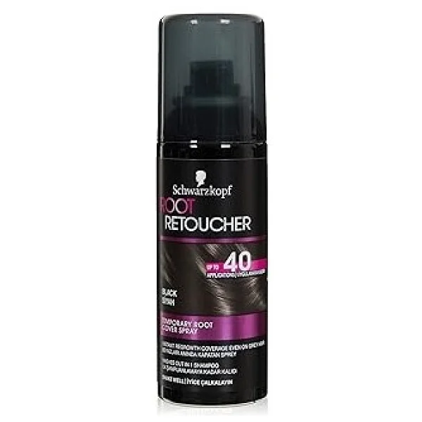 Root Retoucher Saç Dipleri İçin Kapatıcı Siyah 120 Ml Sprey Saç Boyası - Görsel 2