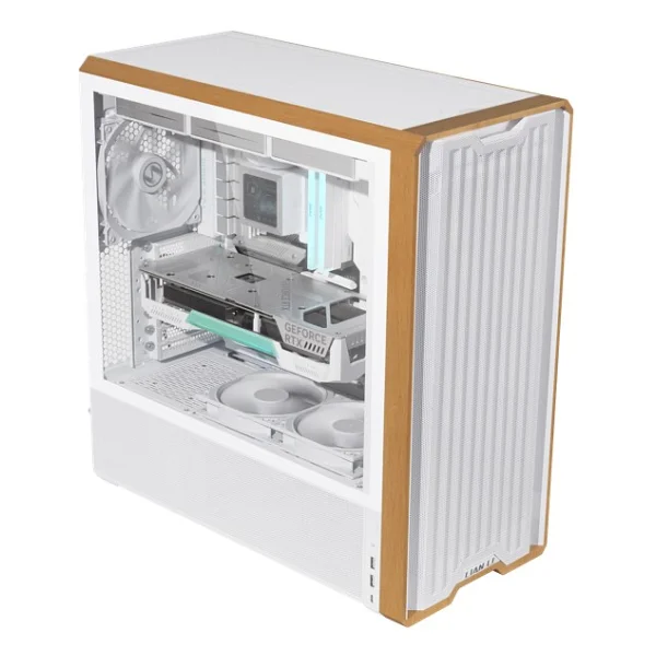 Lian Li Lancool 217 G99.Lan217w.00 Fanlı Beyaz E-Atx Oyuncu Kasası - Görsel 4