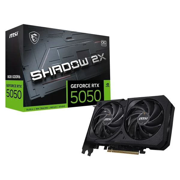 Msı RTX 5050 8g Shadow 2x Oc G5050-8s2c 128 Bit Gddr6 8 GB Ekran Kartı - Görsel 10