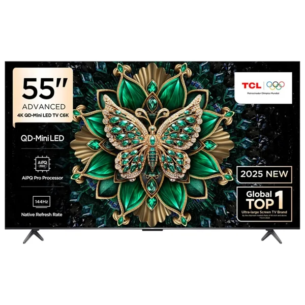 Tcl 55c6k Premium 4K Ultra HD 55" 140 Ekran Uydu Alıcılı Google Smart Mini LED TV - Görsel 8