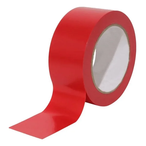 Yer İşaretleme Bandı Kırmızı 50x30 Mt - Görsel 4