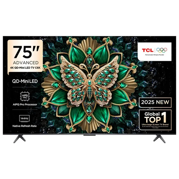 Tcl 55c6k Premium 4K Ultra HD 55" 140 Ekran Uydu Alıcılı Google Smart Mini LED TV - Görsel 6