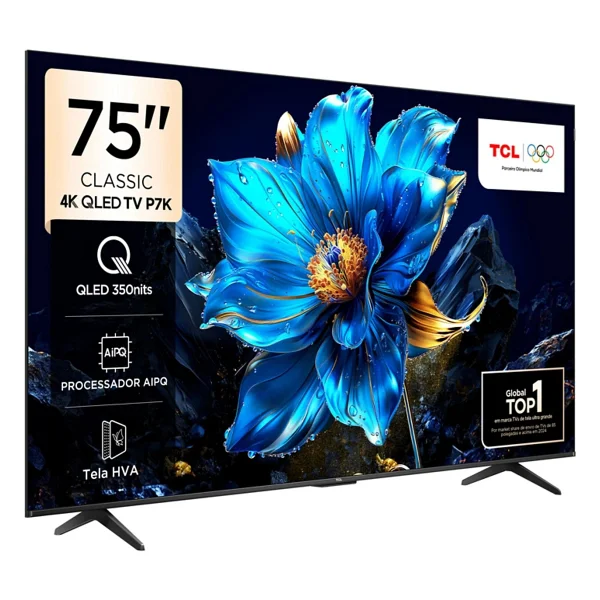 Tcl 75p7k 4K Ultra HD 75" 190 Ekran Uydu Alıcılı Google Smart QLED TV - Görsel 2