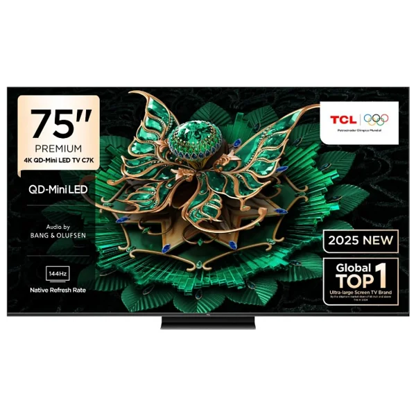 Tcl 75c7k Premium 4K Ultra HD 75" 190 Ekran Uydu Alıcılı Google Smart Mini LED TV - Görsel 8