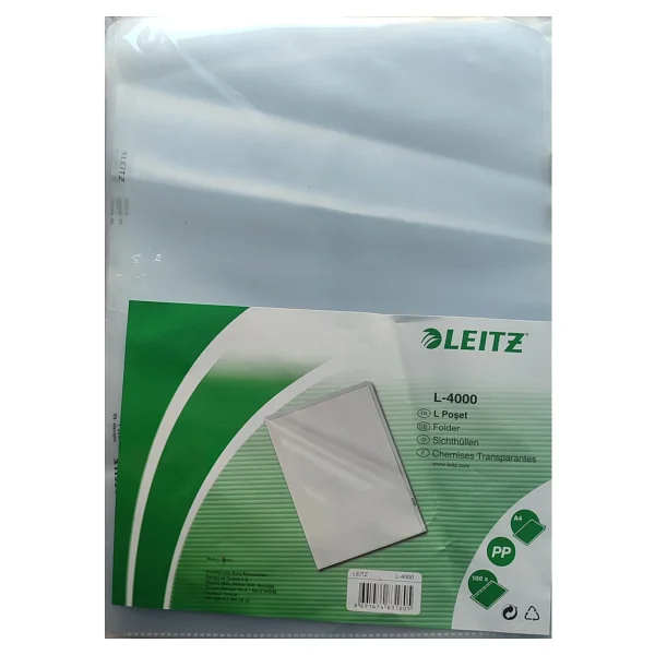 Leitz 4000 L 100'lü Buzlu Poşet Dosya - Görsel 8